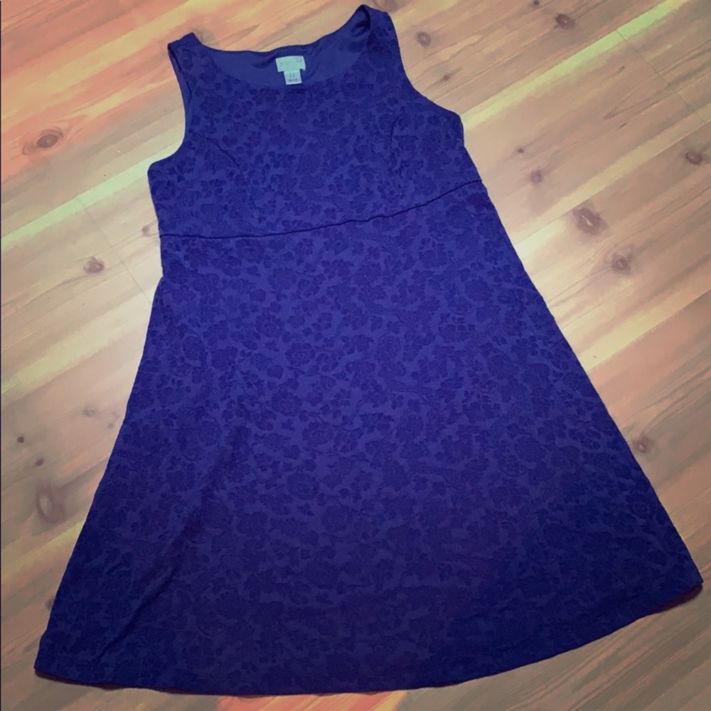 Purple Motherhood Maternity Dress